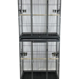 green parrot bird cage double up twin cage bc7650 Terry Parrots Center™