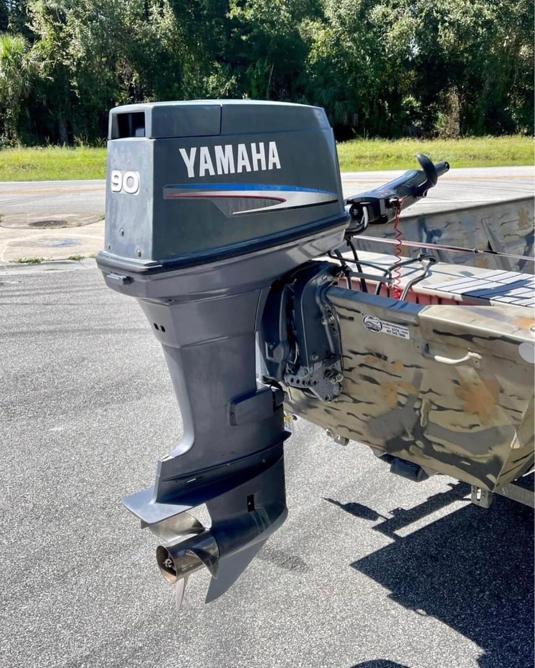 Used 2004 Yamaha 90 HP 2-Stroke